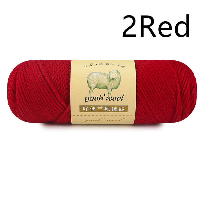 3-ply Wool Acrylic Blended Yarn For Children's Handmade DIY