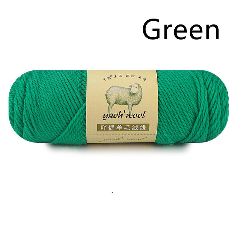 3-ply Wool Acrylic Blended Yarn For Children's Handmade DIY